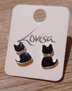 Leuke oorbellen, poezen, nieuw, nooit gedragen, Verzenden