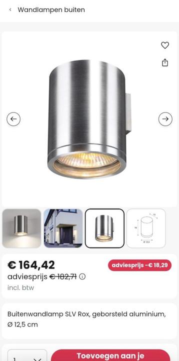 Buitenverlichting Spot Led Wandlamp SLV beschikbaar voor biedingen