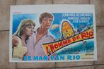 filmaffiche: Jean-Paul Belmondo l'homme de Rio filmposter, Collections, Posters & Affiches, Enlèvement ou Envoi, Rectangulaire horizontal