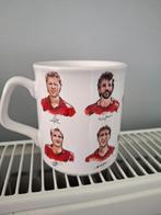 Vintage mok WK voetbal 1990 Rode Duivels Gerets Preud'homme, Verzamelen, Ophalen of Verzenden, Zo goed als nieuw, Overige typen