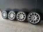 18 inch breedset Mercedes velgen met zomerbanden, Auto-onderdelen, Velg(en), Personenwagen, Ophalen of Verzenden, 18 inch