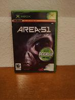 Area 51 Xbox, Games en Spelcomputers, Games | Xbox Original, Gebruikt, Shooter, Ophalen of Verzenden, 3 spelers of meer