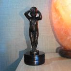 Brons huilend kind jugendstil crying baby vintage, Antiek en Kunst, Ophalen of Verzenden, Brons