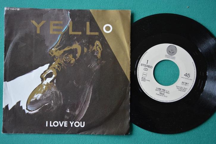 Yello – I Love You (9) - vinyl singel, Cd's en Dvd's, Vinyl Singles, Zo goed als nieuw, Single, Pop, 7 inch, Ophalen of Verzenden