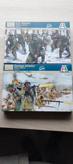 1/72 soldaatjes Amerikaans+Duits, Verzamelen, Poppetjes en Figuurtjes, Ophalen of Verzenden, Nieuw