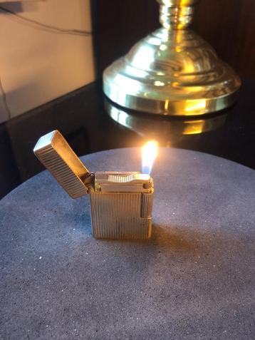 Briquet Dupont, Paris, patiné, Collections, Enlèvement ou Envoi, Utilisé, Briquet
