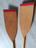 retro houten peddels, Sports nautiques & Bateaux, Pagaies, Envoi