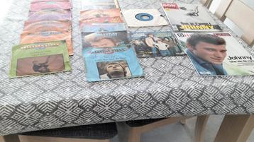45 tours Johnny Hallyday. beschikbaar voor biedingen
