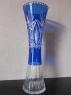 Val-Saint-Lambert: vase en cristal bleu cobalt, vers 1900!, Enlèvement ou Envoi