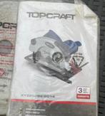 Afkortzaagmachine, Doe-het-zelf en Bouw, Gereedschap | Zaagmachines, Ophalen of Verzenden, Zo goed als nieuw, Afkortzaag, Top Craft