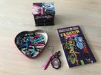 Monster High juwelendoos, sleutelhanger, armbandjes en boek, Kinderen en Baby's, Meisje, Gebruikt, Ophalen of Verzenden