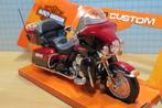 Harley Davidson FLHTK electra glide 1:12 32323, Enlèvement ou Envoi, Neuf, 1:9 à 1:12, Moteur