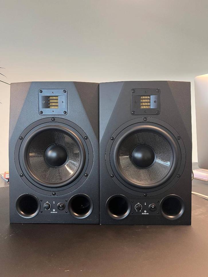 2 moniteurs de studio ADAM A8X en état absolument neuf, TV, Hi-fi & Vidéo, Appareils professionnels, Neuf, Audio, Enlèvement
