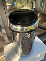 Brabantia vuilbak.  Inox ., Ophalen, Zo goed als nieuw, Inox