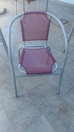 5 Chaises de terrasse gratis, Jardin & Terrasse, Enlèvement, Comme neuf