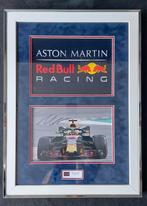 Cadre avec photo dédicacée par Max Verstappen, Collections, Marques automobiles, Motos & Formules 1, Comme neuf, Enlèvement