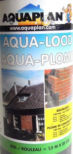 NIEUW   2 Aquaplan rollen bouwlood - 1,25 mm x 1,5 m, Ophalen of Verzenden, Nieuw