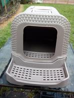 Bac à litière pour chat PVC – couleur Taupe, Enlèvement, Neuf