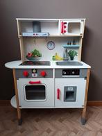 Speelgoedkeuken en speelgoed keukengerei (versch. sets), Ophalen, Gebruikt, Hout, Speelkeuken