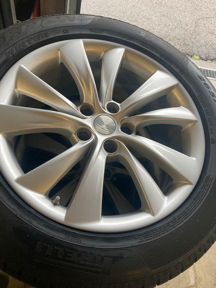 Kit hiver Tesla Model X, Autos : Pièces & Accessoires, Pneus & Jantes, Jante(s), Enlèvement