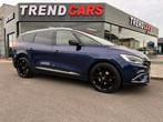 Renault Grand Scenic 1.33 TCe AUTO. 7 ZITPLAATSEN Black Edit, Auto's, Monovolume, Zwart, 4 cilinders, Blauw