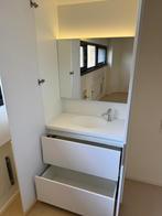 Meuble sale de bain avec lavabo+LEDrobinet et siphon inclus., Enlèvement, Comme neuf