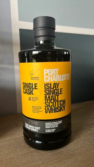 Port charlotte single cask rock ‘ndaal 2025 beschikbaar voor biedingen