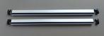 2 NORAUTO 3M gestroomlijnde aluminium bagagedragers 118 cm, Auto diversen, Dakdragers, Ophalen, Zo goed als nieuw
