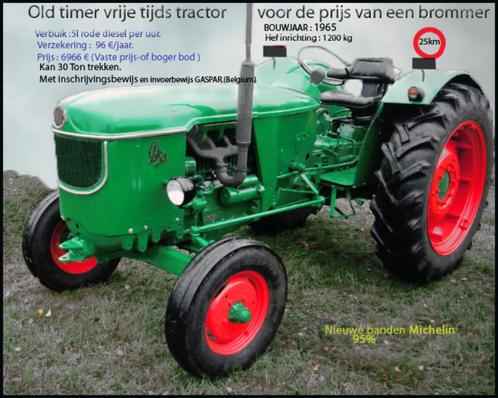 Landbouw | Tractoren, Articles professionnels, Agriculture | Tracteurs, Deutz - Fahr, jusqu'à 80 ch, Oldtimer/Ancêtre, Enlèvement