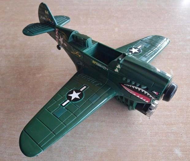 GI Joe P-40 Warhawk 1994, Collections, Jouets miniatures, Enlèvement ou Envoi