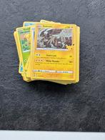 100 verschillende pokemonkaarten te koop, Ophalen of Verzenden, Zo goed als nieuw, Meerdere kaarten, Foil
