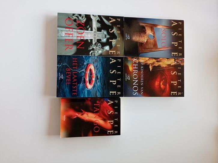 Pieter Aspe, Boeken, Thrillers, Ophalen