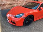 Porsche 718 Cayman - Lavaoranje - Porsche Approved garantie, Auto's, Automaat, Achterwielaandrijving, Cayman, Leder