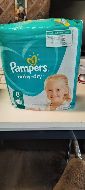  Pampers baby dry luiers maat 8
