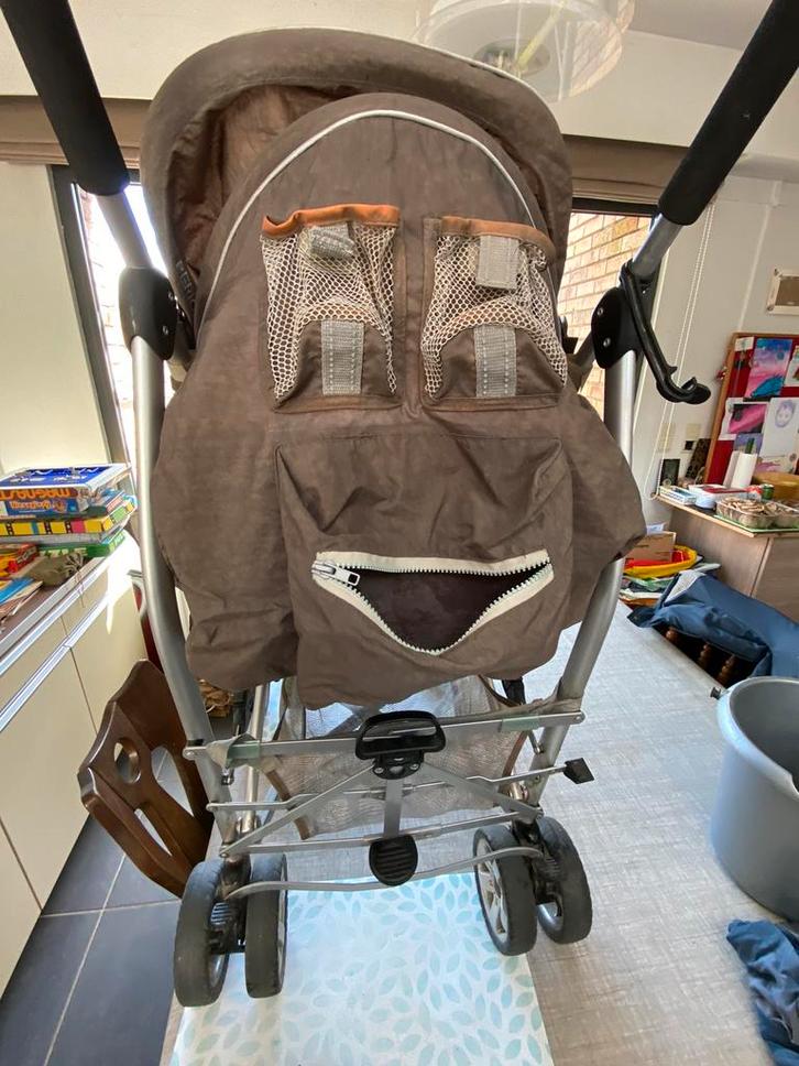 Pericles stevige buggy met regenhoes en voetenzak, Kinderen en Baby's, Buggy's, Gebruikt, Regenhoes, Ophalen of Verzenden