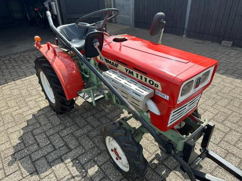 Yanmar YM 1110D tractor + sneeuwschuiver + oprijplaten, Zakelijke goederen, Landbouw | Tractoren, Overige merken, Oldtimer, Ophalen