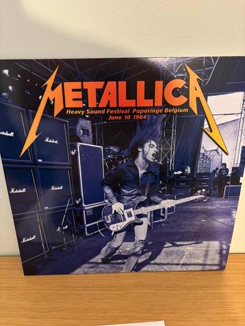 Lp - Metallica - Live in Poperinge, Heavy Sound beschikbaar voor biedingen