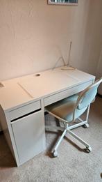 Bureau, stoel en lamp voor kinderen, Huis en Inrichting, Bureaus, Ophalen, Gebruikt, Bureau