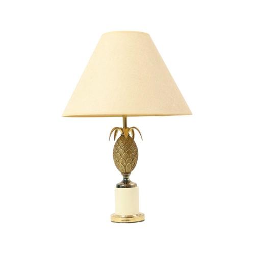 Messing Ananas Lamp Stijl Maison Charles Hollywood Regency, Antiek en Kunst, Antiek | Verlichting, Ophalen of Verzenden
