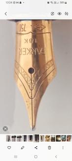 Stylo A Plume Or 18k Parker Sonnet, Ophalen