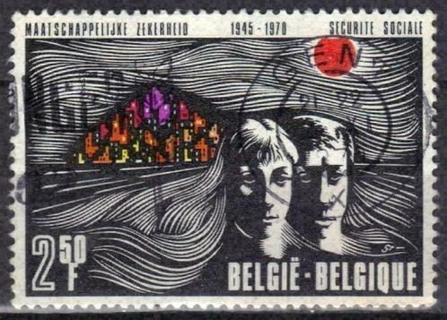Belgie 1970 - Yvert/OBP 1555 - Maatschappelijke Zekerhe (ST), Postzegels en Munten, Postzegels | Europa | België, Gestempeld, Gestempeld