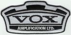 VOX Amplifiers stoffen opstrijk patch embleem, Verzamelen, Verzenden, Nieuw, Kleding