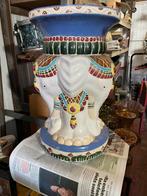 Vintage plantenstaander olifant, Huis en Inrichting, Woonaccessoires | Zuilen en Pilaren, Ophalen, Zo goed als nieuw