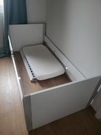 Meegroeibed wit 120x60 en 200x90, Ophalen, 85 tot 100 cm, Zo goed als nieuw, Lattenbodem