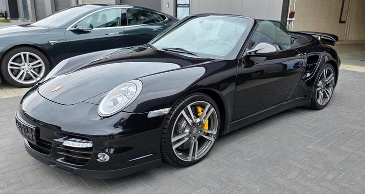 Porsche 911 Turbo Cabrio Chrono Keramische remmen  !!!, Auto's, Porsche, Bedrijf, Te koop, Benzine, Euro 6, Cabriolet, 2 deurs