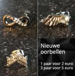 Nieuwe oorbellen, 3 paar, Handtassen en Accessoires, Ophalen of Verzenden, Nieuw, Knopjes of Stekers, Met strass