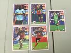 5 Panini stickers rode duivels uitgegeven door KELLOGG.S, Verzamelen, Ophalen of Verzenden, Gebruikt
