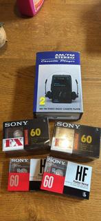 Walkman + casettes, Audio, Tv en Foto, Walkmans, Discmans en Minidiscspelers, Ophalen, Walkman