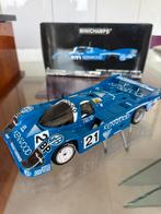 Porsche 956L 3rd #21 Le Mans 1983 1:18 nikkel in doos, Ophalen of Verzenden, Zo goed als nieuw, Auto, MiniChamps