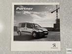 Peugeot Partner Prijslijst 2012 Nederlands, Boeken, Auto's | Folders en Tijdschriften, Ophalen of Verzenden, Gelezen